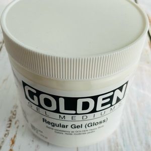 Golden Gel Medium (Regular, Gloss)